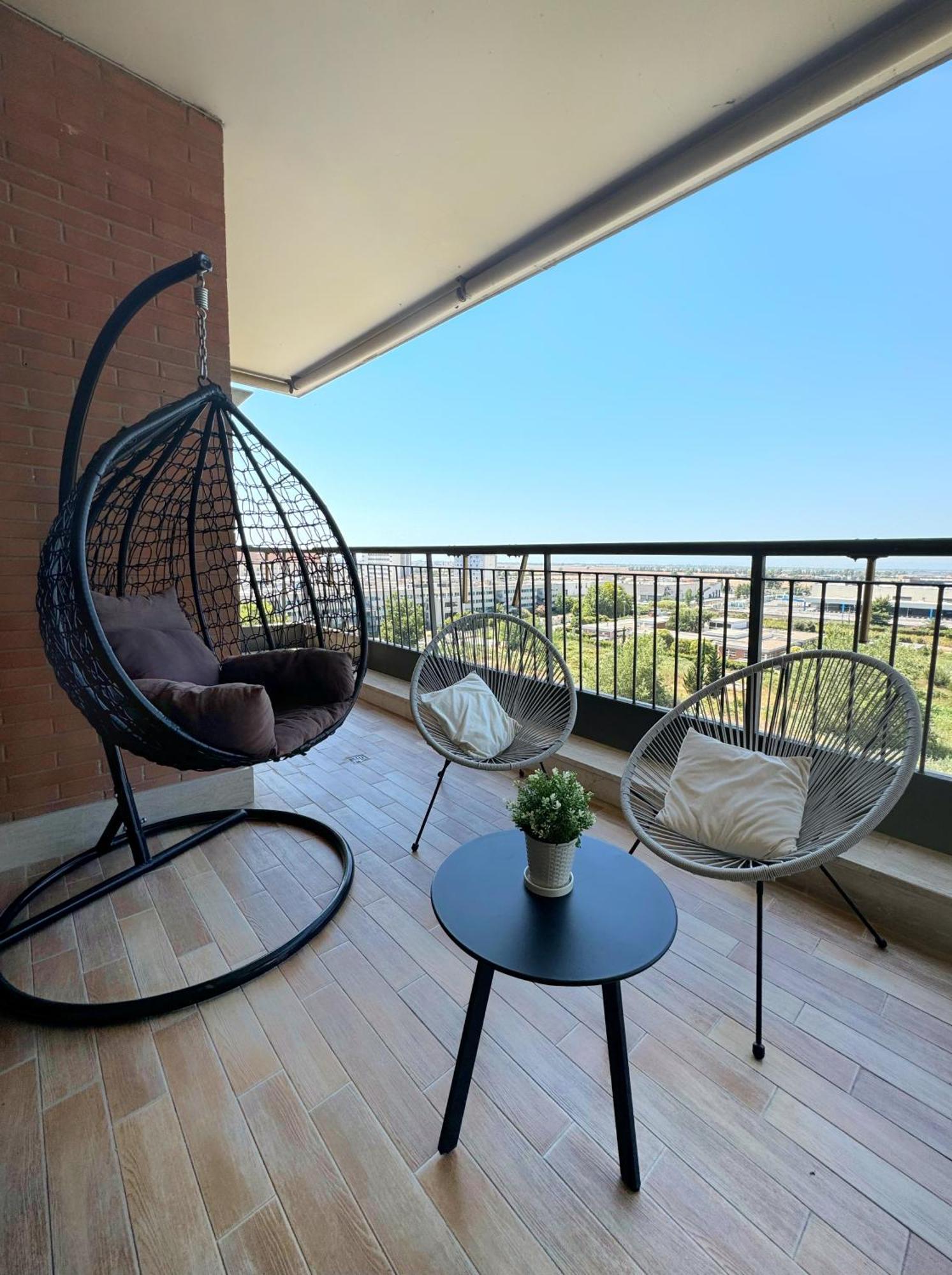 Sunset Escape Apartment - Panoramic Terrace Fiumicino Exteriér fotografie